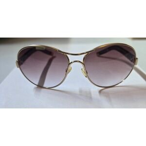 Chloe Gold Frame Bordeaux Gradient CL2207 Aviator Sunglasses